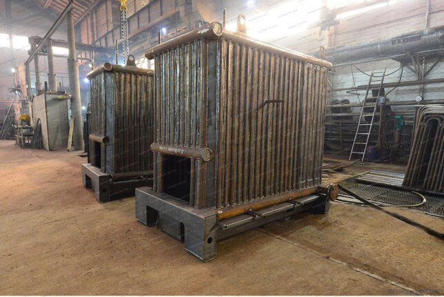 Водогрейный котел 0.3 с ОУР - изготовление