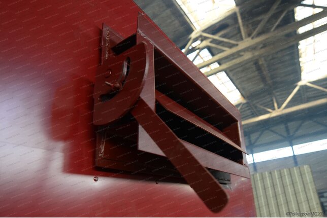 Шибер газохода к угольному котлу 2200 кВт