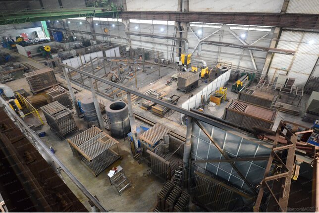 Газовый котел 4000 кВт производство