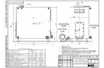 Чертеж дровяного котла 0.8 МВт с большой топкой ОУР